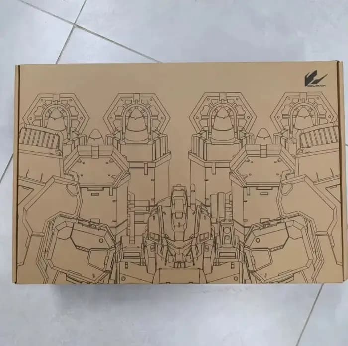 Solomon Physalis Gp02 – Figurine d'action Mecha multi-couches à l'échelle 1/100, kit de montage, jou