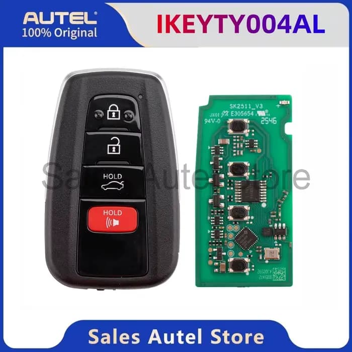 Appui principal à distance futé universel 8A 4D d'Autel IKEYTY003AL IKEYTY003BL IKEYTY004AL pour le 