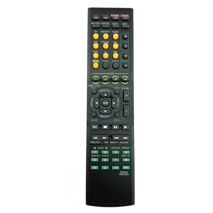RAV315 Télécommande pour YAMAHA Accueil Audio AV Récepteur HTR-6025 HTR-6030 HTR-6050 RX-V361 RX-V36