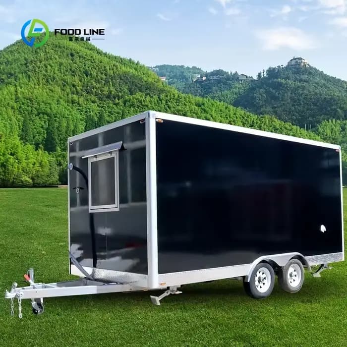 Concession Street – camion de nourriture Mobile, climatiseur rétro, chariot de grillades de restaura