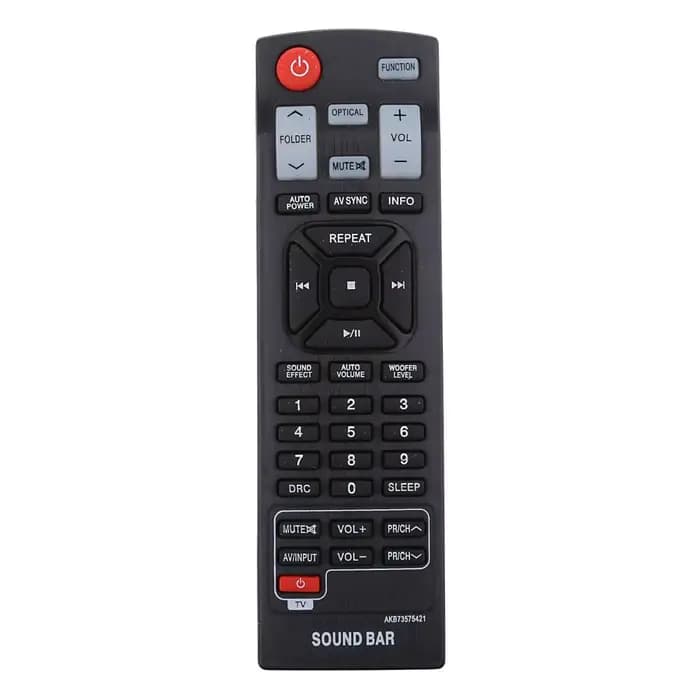 Barre de son LG avec télécommande, AKB7357542, 20A, NB3520A, NB3532A, NB3530A