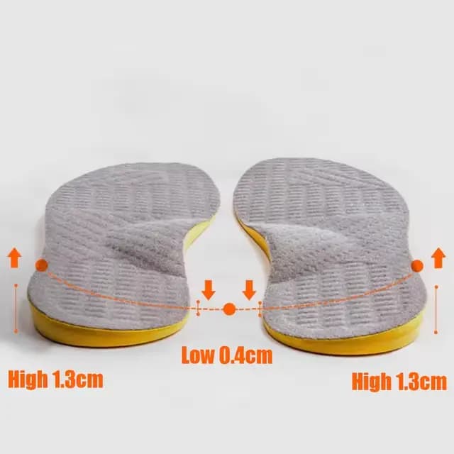 Semelles orthopédiques pour pieds plats pour hommes et femmes, chaussures de soutien de la voûte pla