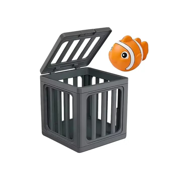 Jouets de plongée pour piscine pour enfants, jouets de natation avec boîte à poissons, animaux flott