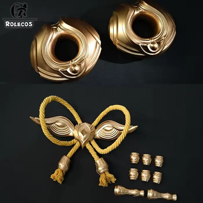 ROLECOS jeu LOL la foi incassée Yunara Cosplay Costume femmes Halloween fête jeu de rôle Costume LOL