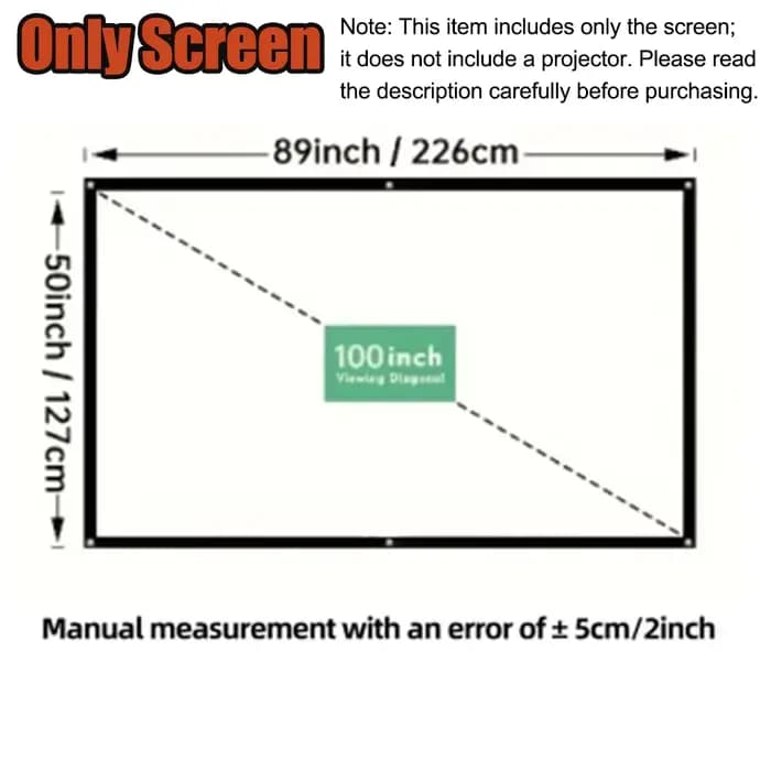 Projecteur intelligent AOC prenant en charge la lecture 4K 1080P, Wi-Fi, mise en miroir sans fil de 