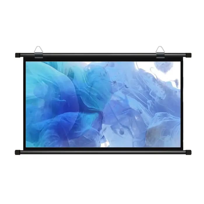 Écran de projection 110 pouces 16:9 - lavable, résistant aux plis, portable - pour regarder des film