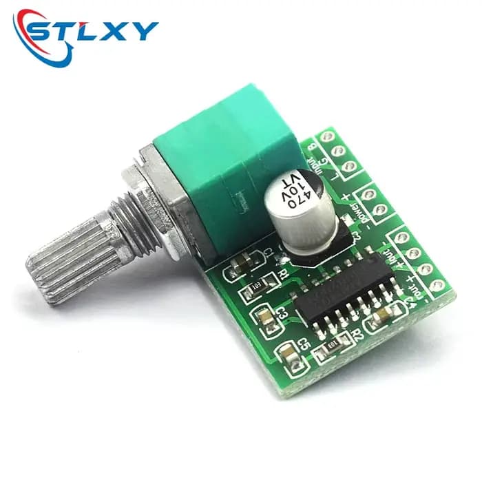 Carte amplificateur Audio de puissance PAM8403 5V, 2 canaux 3W W, contrôle du Volume/alimentation US