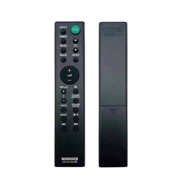 Nouvelle télécommande RMT-AH102U pour sony AV système de cinéma maison barre de son barre de son HT-