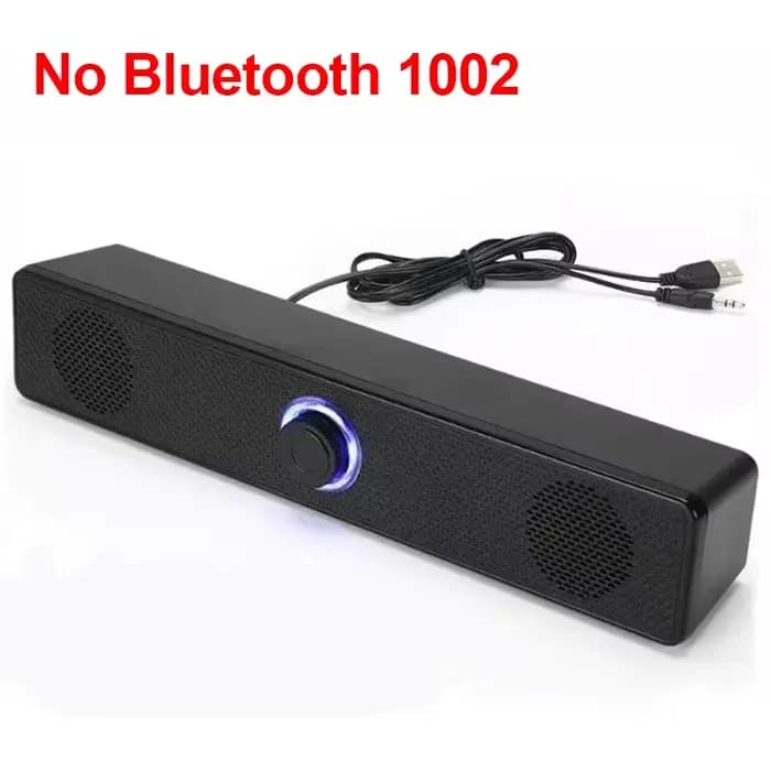 Barre de son pour PC, haut-parleur Bluetooth filaire et sans fil, barre de son alimentée par USB pou