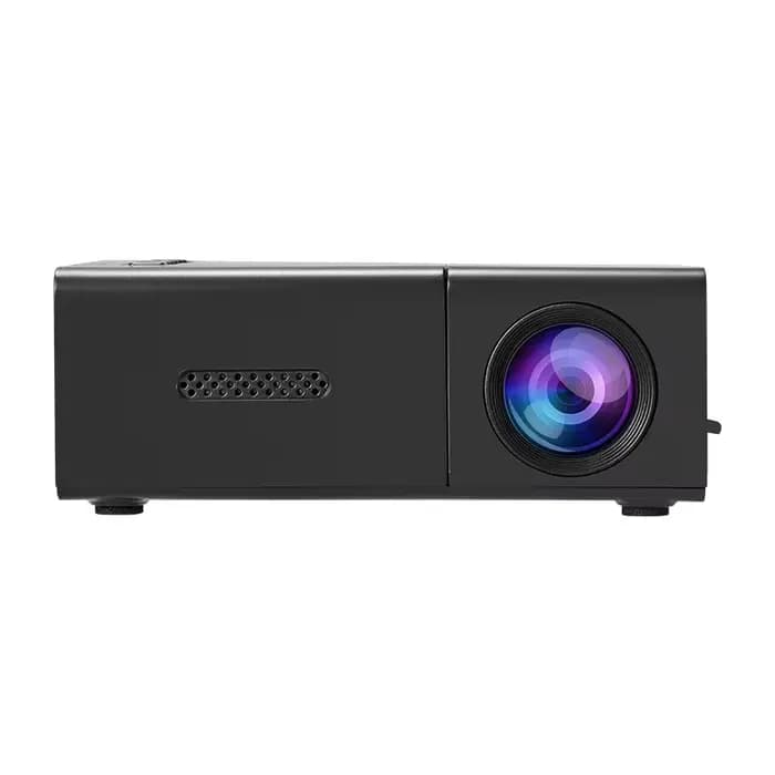 Mini projecteur portable, projecteur de cinéma maison, résolution locale 320*240P, compatible avec i