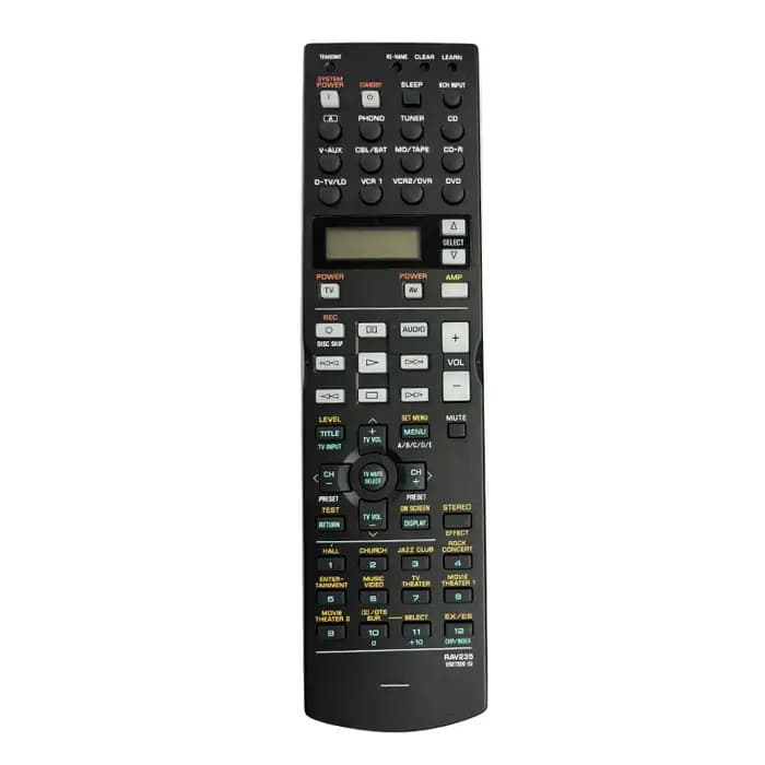 Télécommande originale pour système audio amplificateur AV YAMAHA RAV235 V927220 RAV234 DSP-AX1300