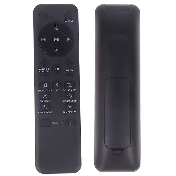 Télécommande noire pour JBL Bar 2.1 3.1 5.1 canaux 4K Ultra HD système de barre de son sans fil Home
