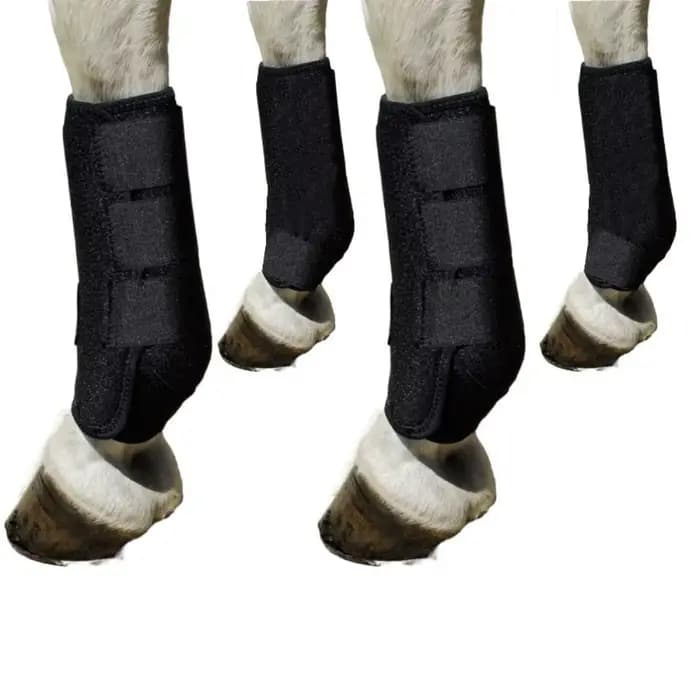 Ensemble de bottes de Sport colorées pour chevaux, enveloppes de jambes de cheval durables et respir