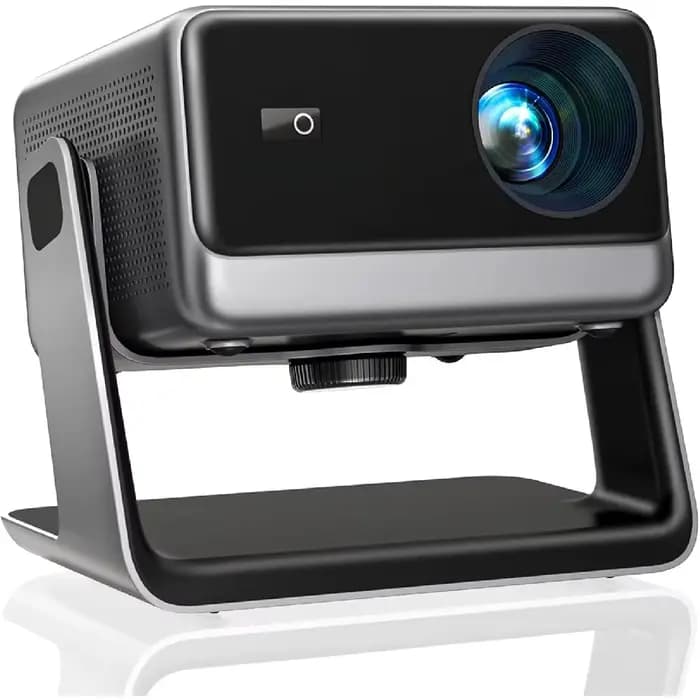 Projecteur vidéo 4K Wifi Bluetooth intelligent portable, système de cinéma/Dolby Audio, décodage vid