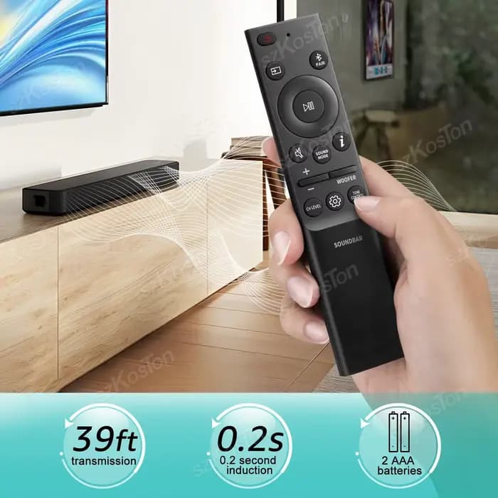 Télécommande de barre de son pour système de haut-parleurs