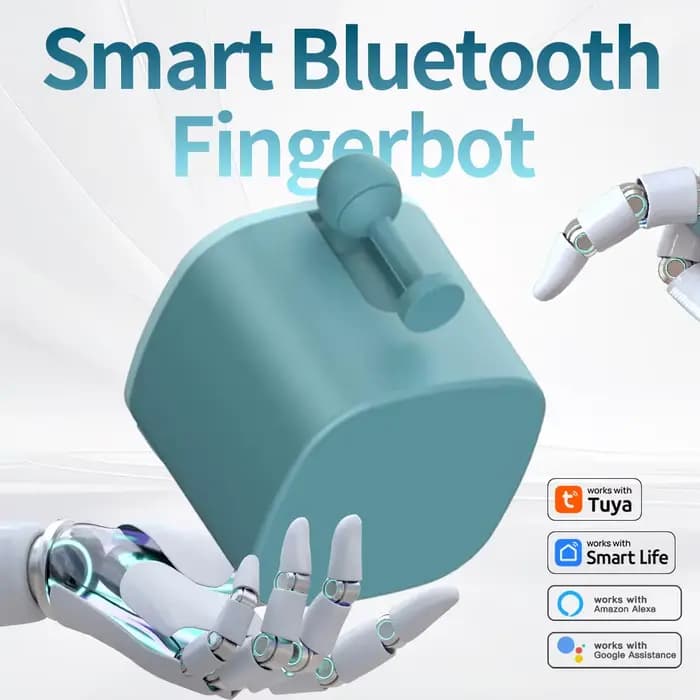 Robot de bouton intelligent Bluetooth, commutateur sans fil Fingerbot avec option passerelle Bluetooth pour application Smart Life