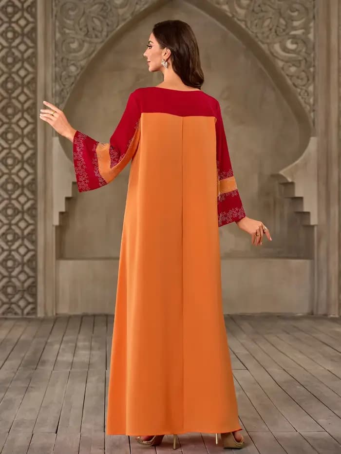 Dubaï luxe Abaya Eid Djellaba Ramadan femmes Robe musulmane turquie caftan Kebaya Caftan Marocain Femme Robe Islam Jalabiya Abayas