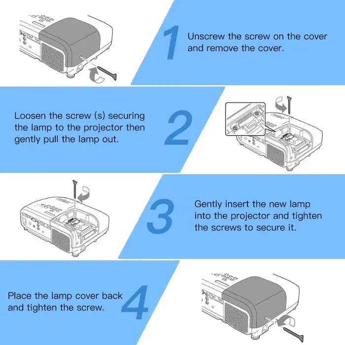 Accessoires de Projection ELPLP85 pour projecteur Epson PowerLite 3000 3100 3200 3500 3600e 3700 3800 3900 EH-TW6700 TW6600W TW6800