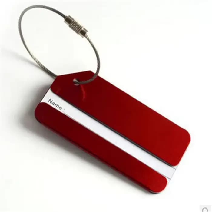 Accessoires de voyage en forme d'avion, étiquette de bagage créative, étiquettes nominatives de bagage, étiquettes de bagages en alliage d'aluminium, étiquette d'embarquement
