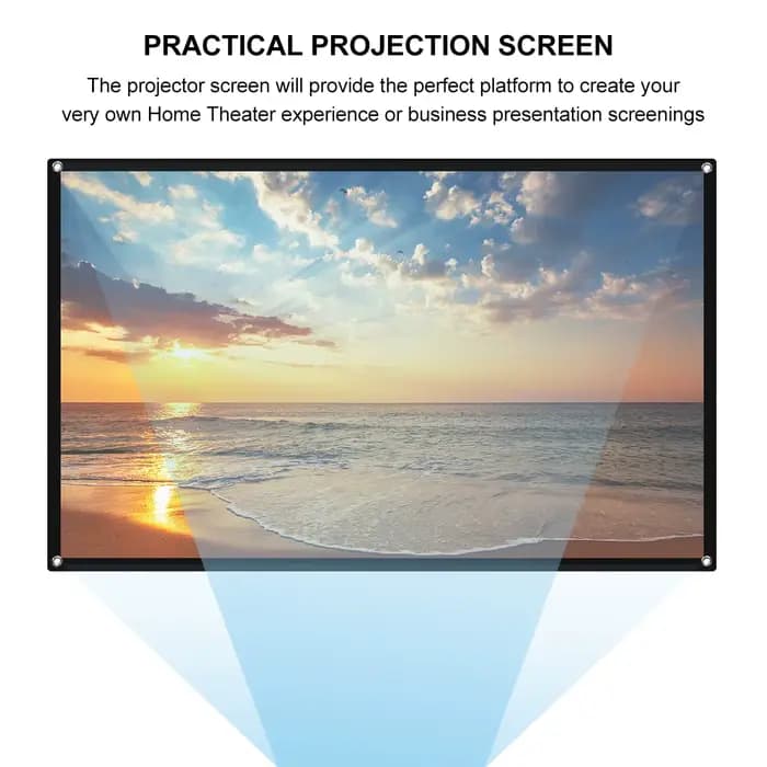 Écran de Projection Portable 100 pouces