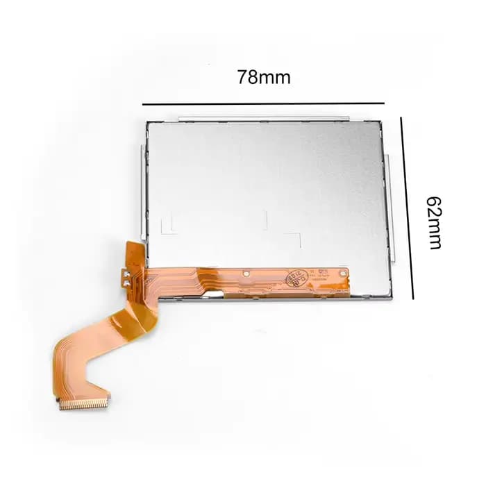 Original Top LCD Screen for Nintend NDSL Game Console LCD Display Screen Easy Installation Upper LCD Screen Replacement for NDSL