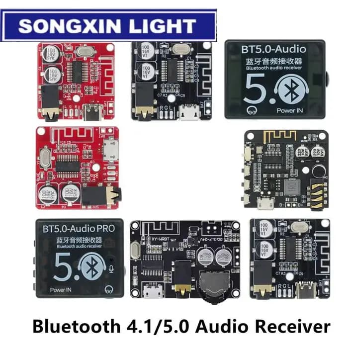 Carte amplificateur audio Bluetooth avec module de charge 4.1 BT5.0 Pro XY-WRBT
