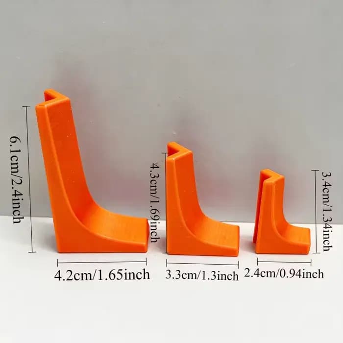 Lot de 3 guides de perçage avec rainures en V pour une ajustement parfait |   Outil de positionnement carré plus durable que les rails ronds
