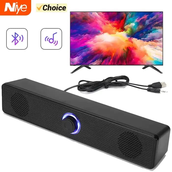 Barre de son filaire et sans fil pour PC