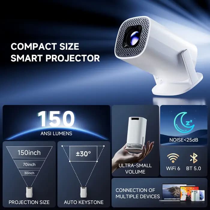 Projecteur de cinéma maison P30PRO