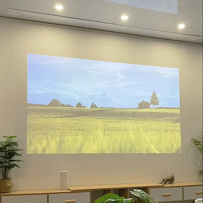 Écran de Projection de Tension à onglets électriques