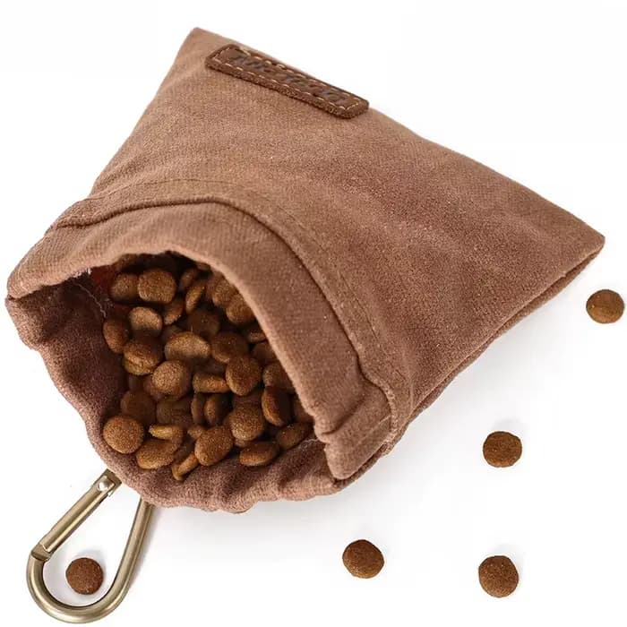 Sac à friandises pour l'entraînement des chiens, sac de voyage pour animaux de compagnie, pochette portable résistante à l'huile, distributeur de nourriture, accessoires durables pour animaux de compa