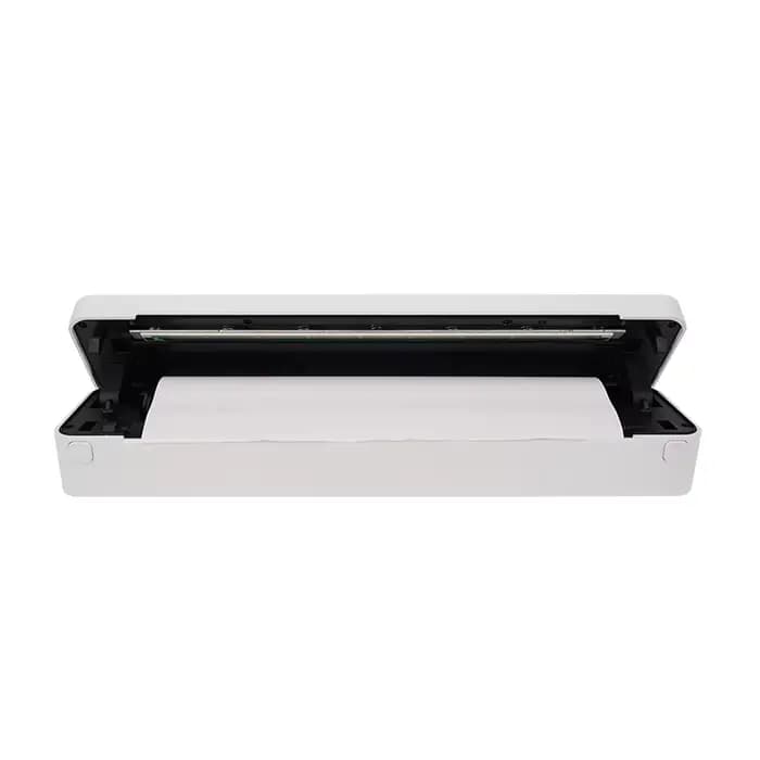 Imprimante portable A4 sans encre, imprimante mobile Bluetooth pour iPhone, iPad, ordinateur portable, PC, imprimante miniature pour documents et photos au format lettre