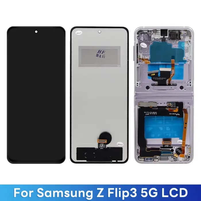Écran Flip3 pour Samsung Galaxy Z Flip 3 5G F711 F7110, écran tactile LCD, numériseur, remplacement d'écran Flip3, ne peut pas être plié