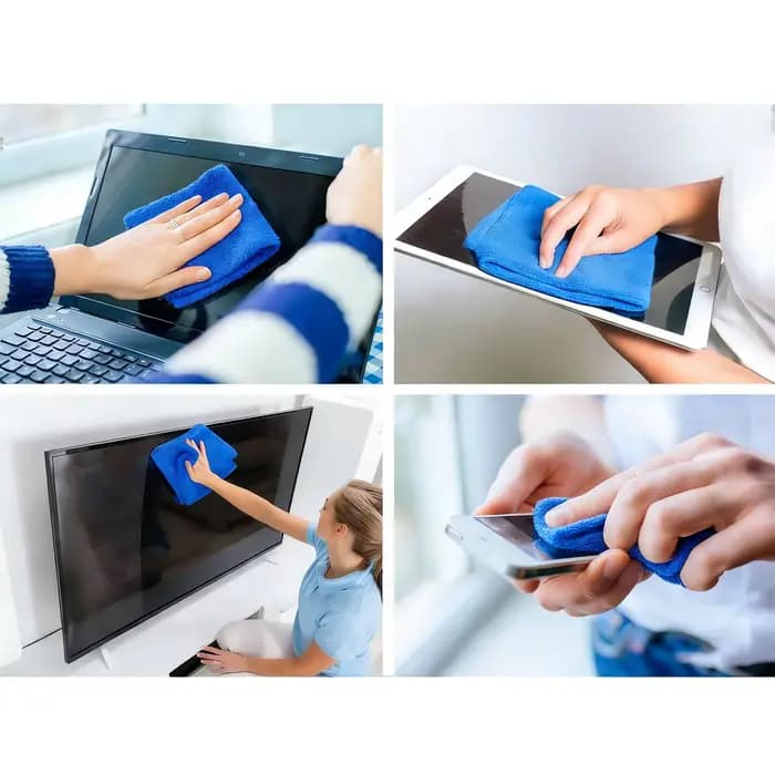 Kit de pulvérisation de nettoyage d'écran 60ml et chiffon en microfibre