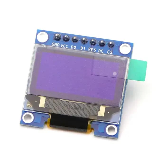 1 pièces 0.96 "pouces 7Pin Interface 128X64 128*64 Module d'affichage OLED SSD1306 I2C IIC SPI Port série écran Oled pour STM32 C51 3.3V