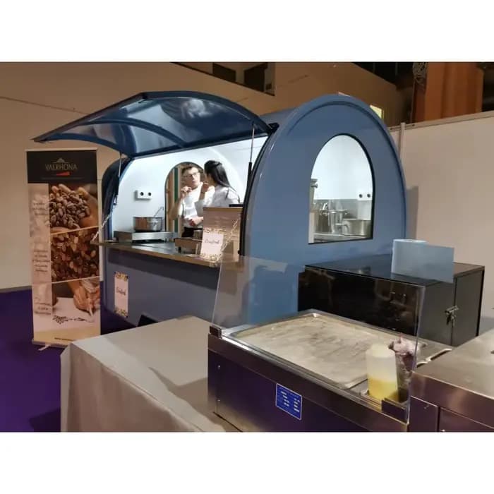 Remorque de nourriture de hamburger de cuisine mobile standard européen le moins cher