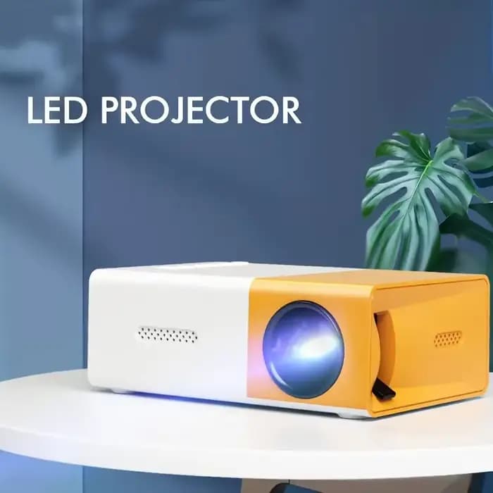Projecteur ultra haute définition pour la projection murale de la chambre à coucher
