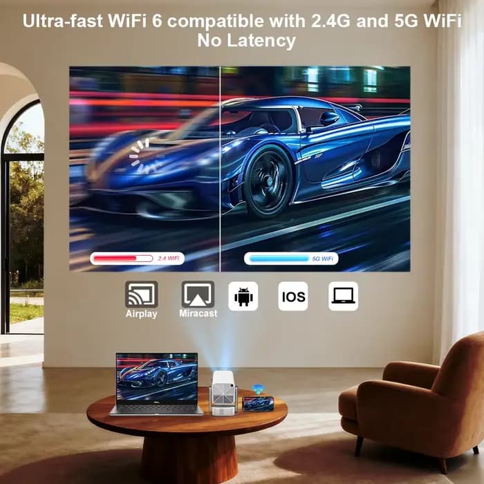 Mini projecteur HD ThundeaL 1080P 2K 4K