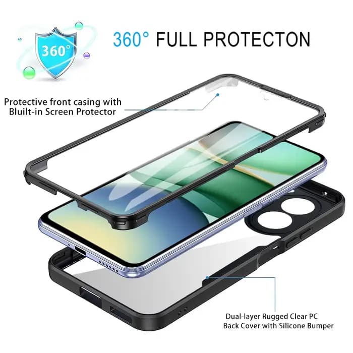 Pour Redmi A5 4G édition mondiale étui 360 étui de Protection complet pour Xiaomi RedmiA5 Redmy A5 A5 écran avant antichoc couverture