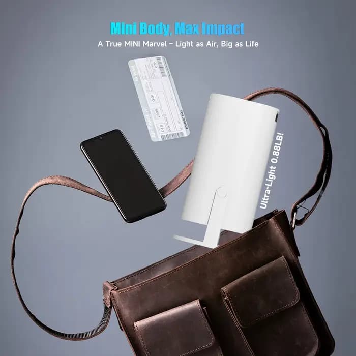 Nouveau projecteur Portable avec WiFi 6 et sans fil 5.0