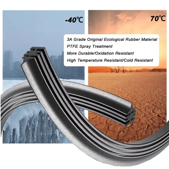 Balais d'essuie-glace avant pour Jeep Avenger 2023-2025 2023 2024 2025, noir Premium, accessoires d'essuie-glace de pare-brise de voiture