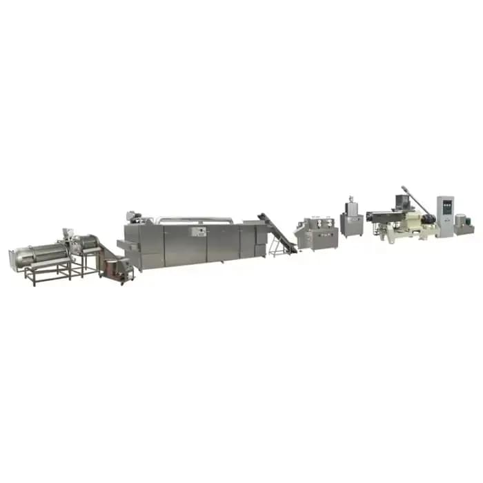 Ligne de production de snacks soufflés personnalisés, mélangeur de transformation, friteuse automatique pour craquelins de riz fourrés au chocolat, à la confiture et au beurre de cacahuète