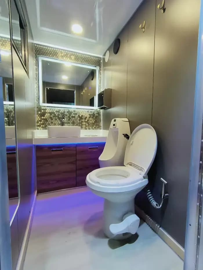 Toilettes mobiles portables de qualité supérieure pour événements extérieurs, camping, vente en Floride, personnalisables