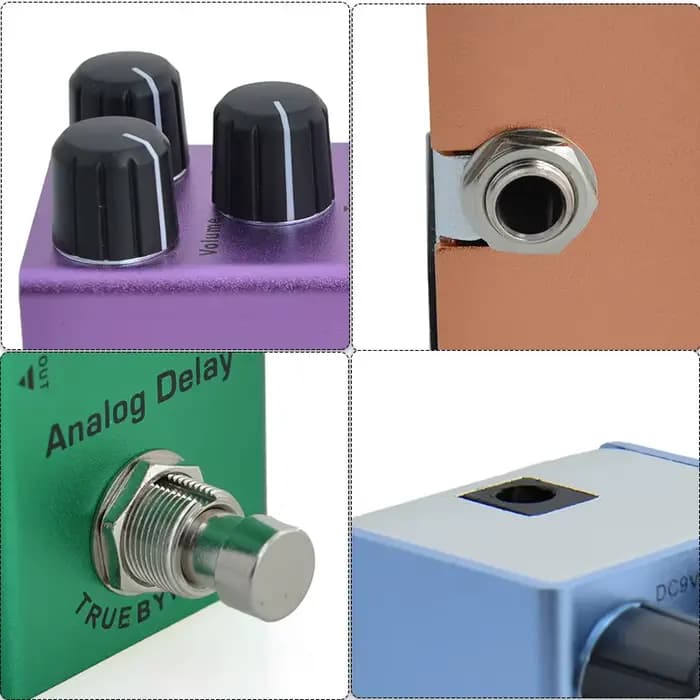 Pédale de guitare électrique Vintage Overdrive/US Dream/Classic Chorus/Vintage Phase/Tremolo/Analog Delay/Digital Delay/Ultimate Drive