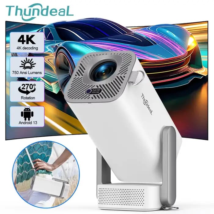 Mini projecteur HD ThundeaL 1080P 2K 4K