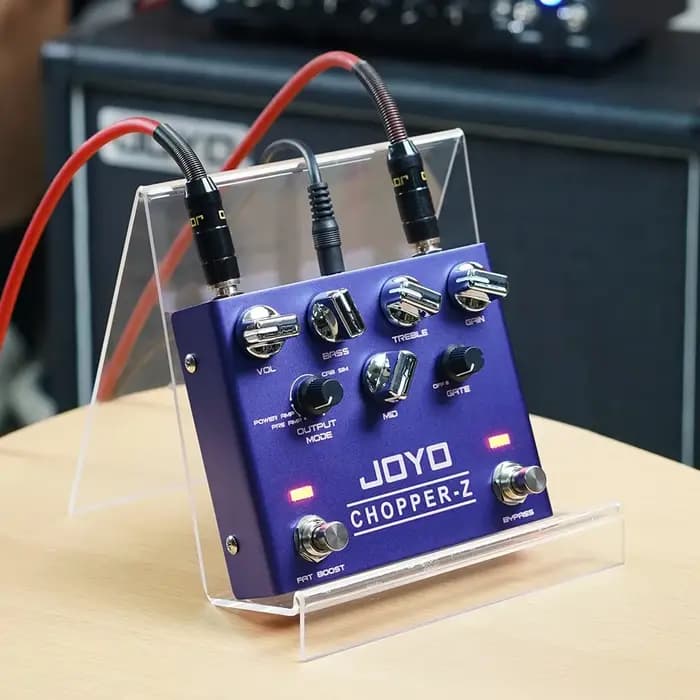 JOYO R-18 CHOPPER-Z pédale de distorsion pédale d'effet de guitare haute Gain AMP Simulation moderne métal son bruit porte pièces de guitare