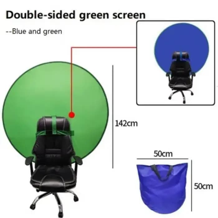 Décors photo portables à écran vert