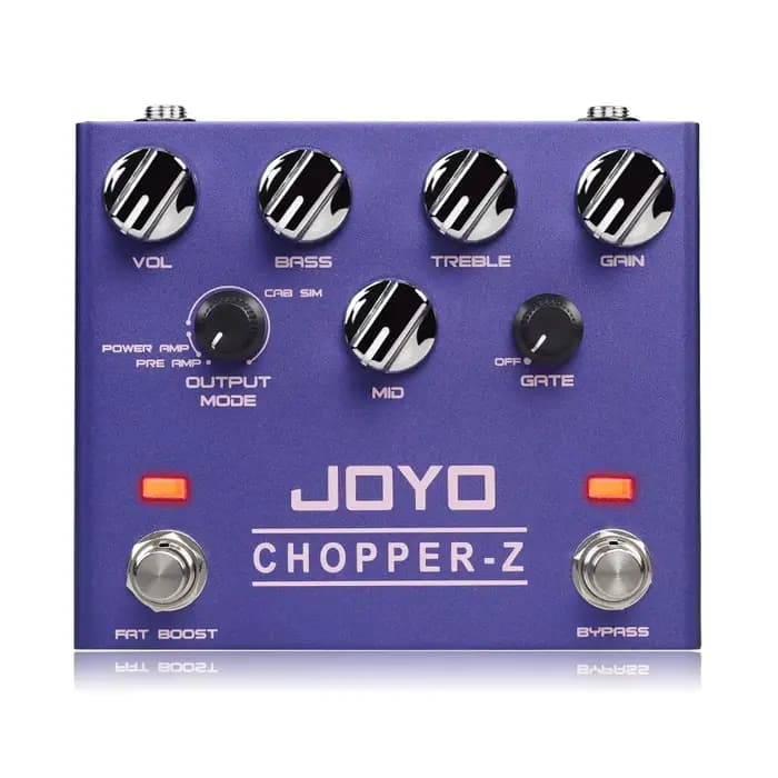 Équilibre de la chaîne R-18 CHOPPER-Z Distortion JEEffprotected Pédale Moderne Métal Son Bruit Porte Amplificateur à Gain ÉWerSimulation JEPedal