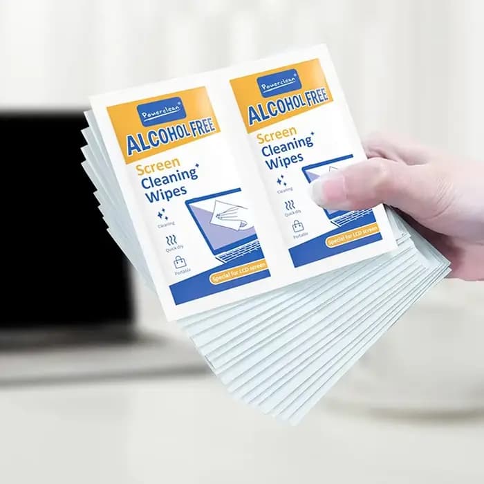 40 lingettes nettoyantes pour PC