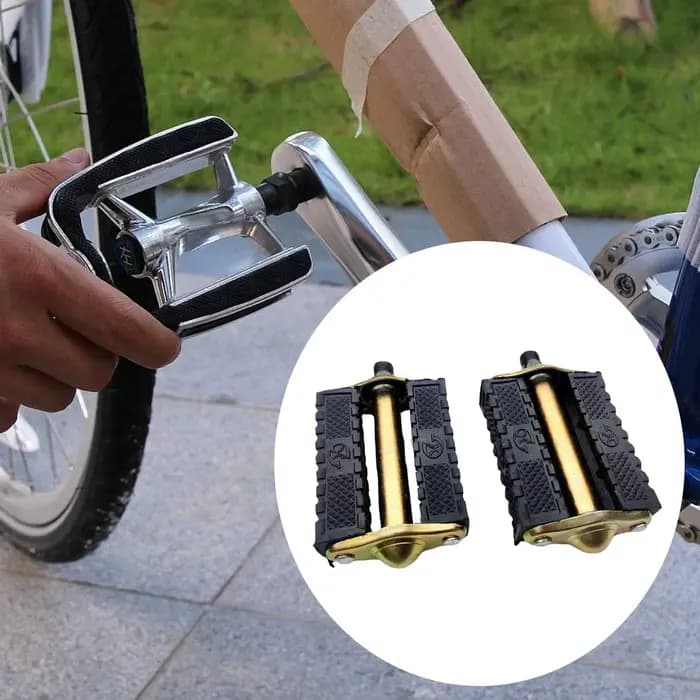 Pédales de vélo robustes et pratiques, pièces de rechange légères, de qualité supérieure, portables, faciles à installer, 1 paire d'accessoires antidérapants